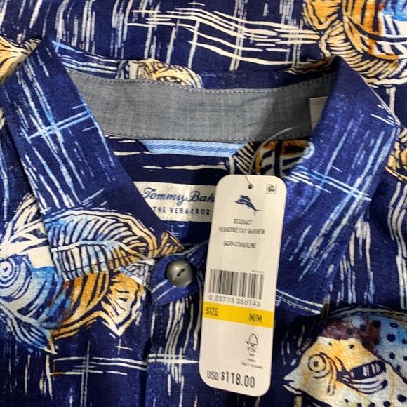 Tommy Bahama Veracruz Cay Ukelele Blooms Camp Shirt - Bleached Sand main image 1